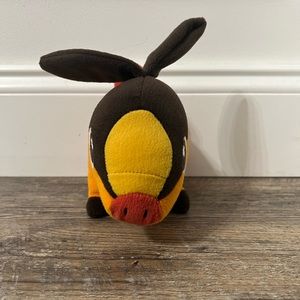 2016 TOMY POKEMON TEPIG PLUSH STUFFED ANIMAL 7" LONG